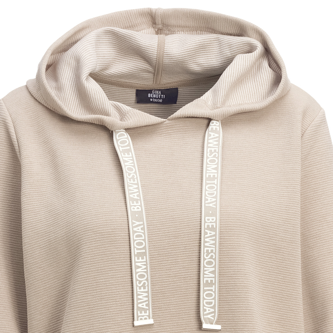 Damen Hoodie im Lagen-Look