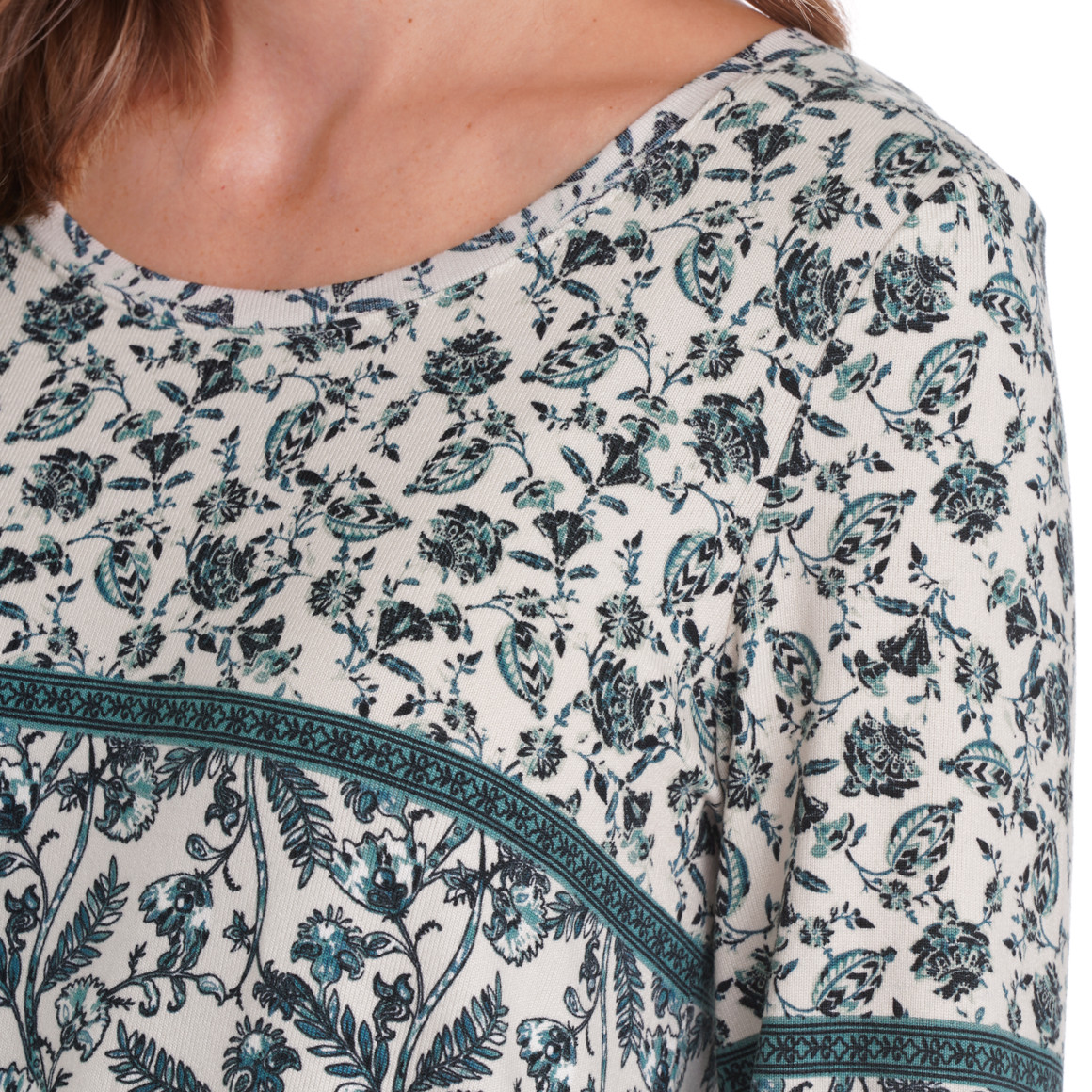 Damen Langarmshirt aus Feinstrick