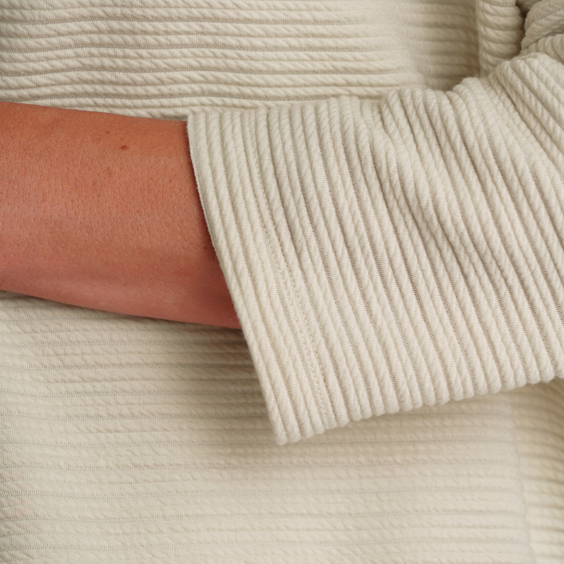 Dames overhemd met 3/4 mouwen