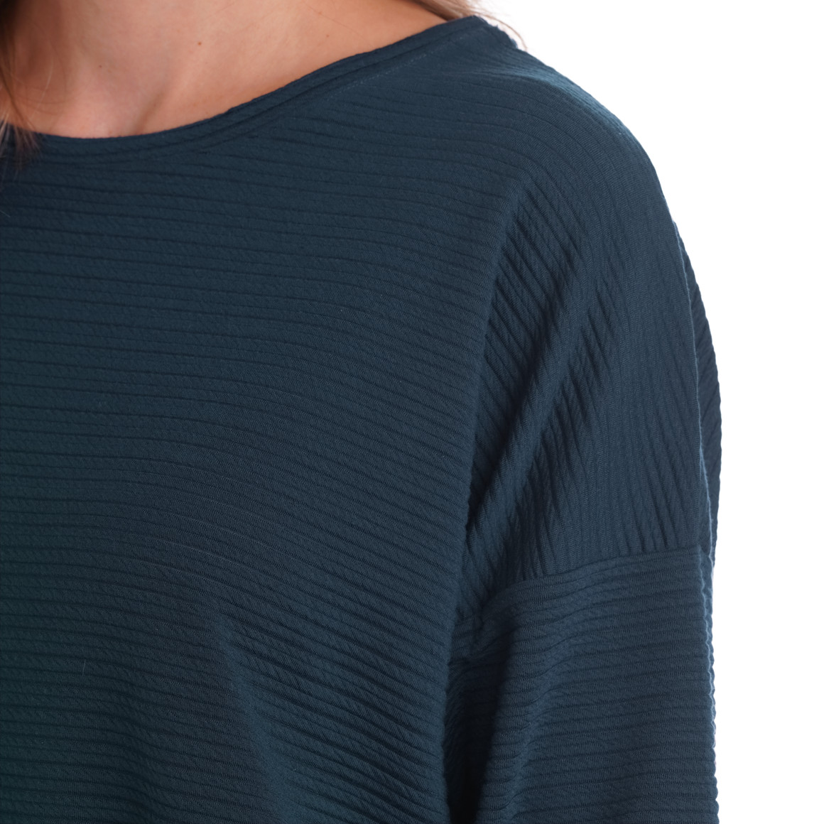 Dames overhemd met 3/4 mouwen