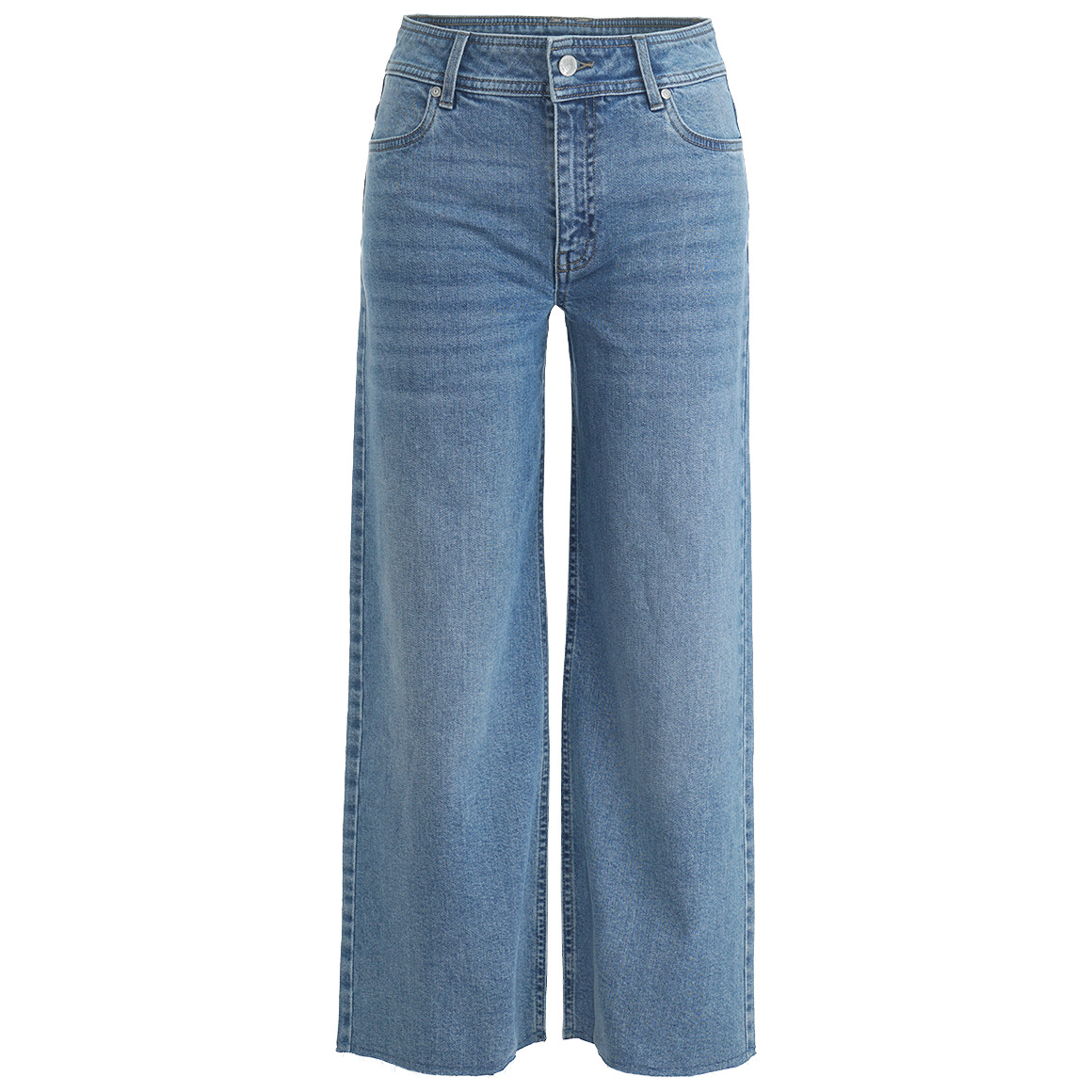 Dames jeans met wijde pijpen
