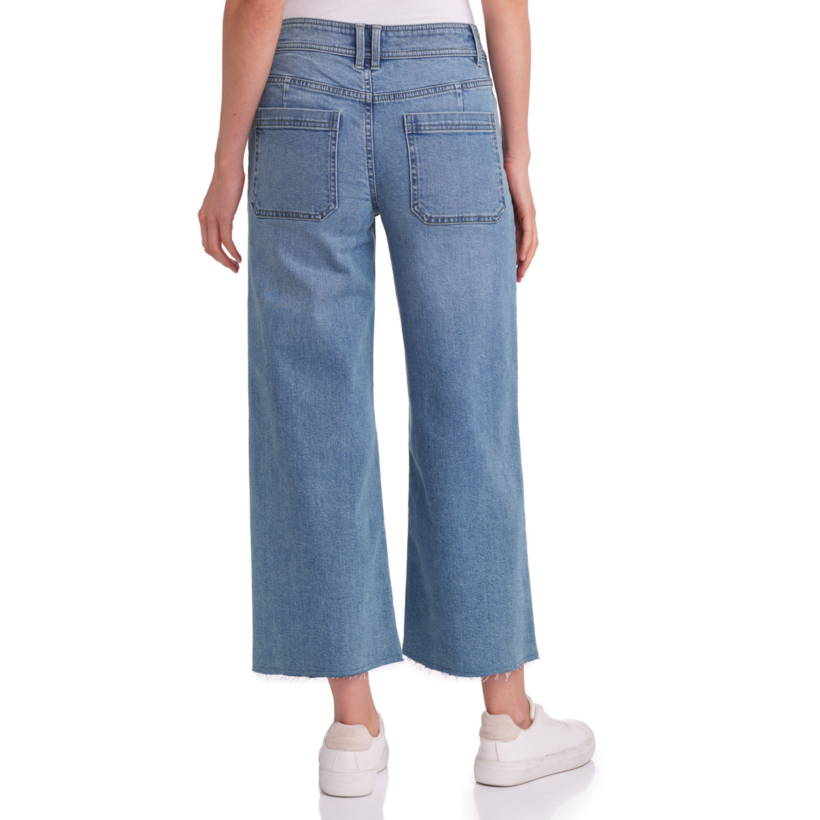 Dames jeans met wijde pijpen
