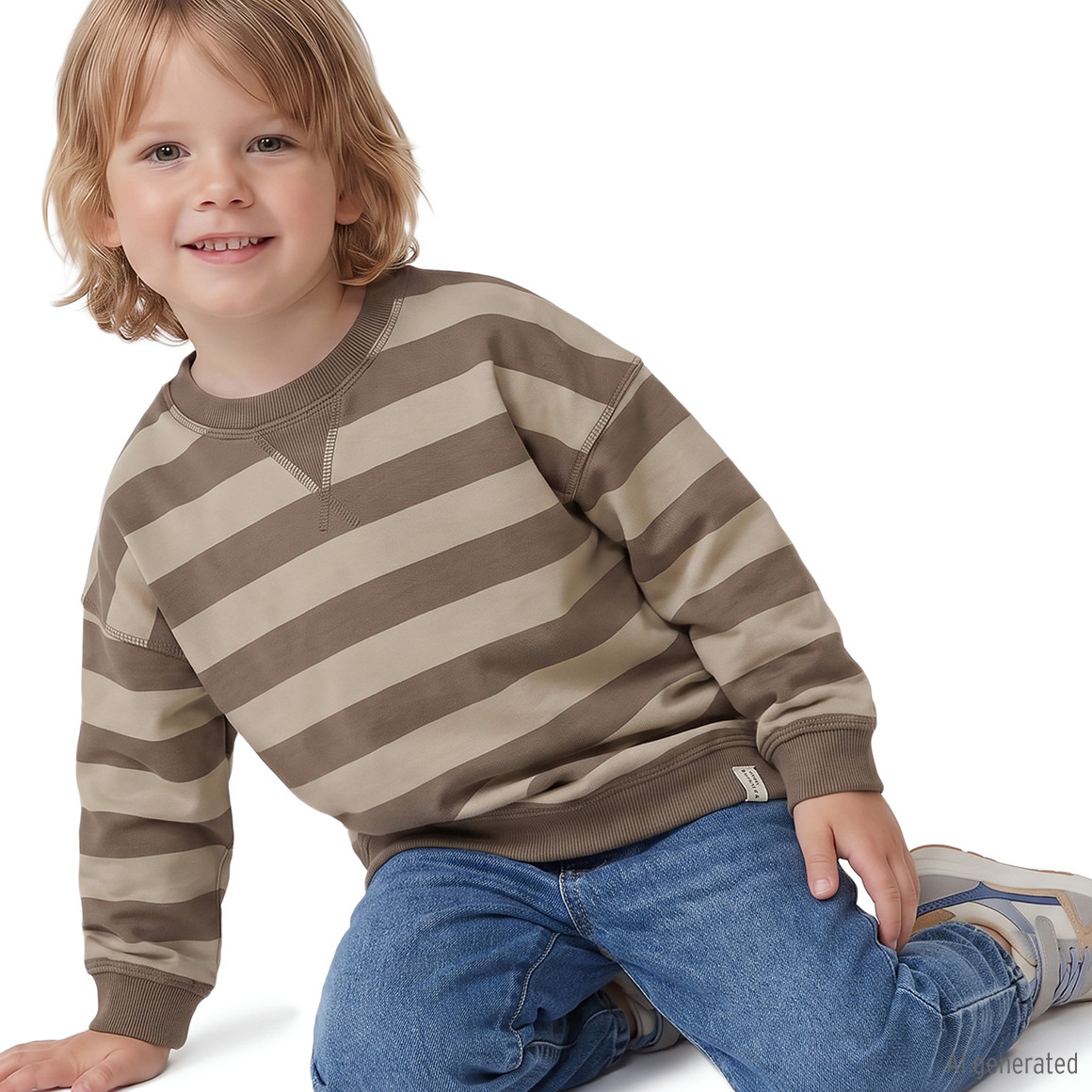 Jungen Sweatshirt aus Bio-Baumwolle
