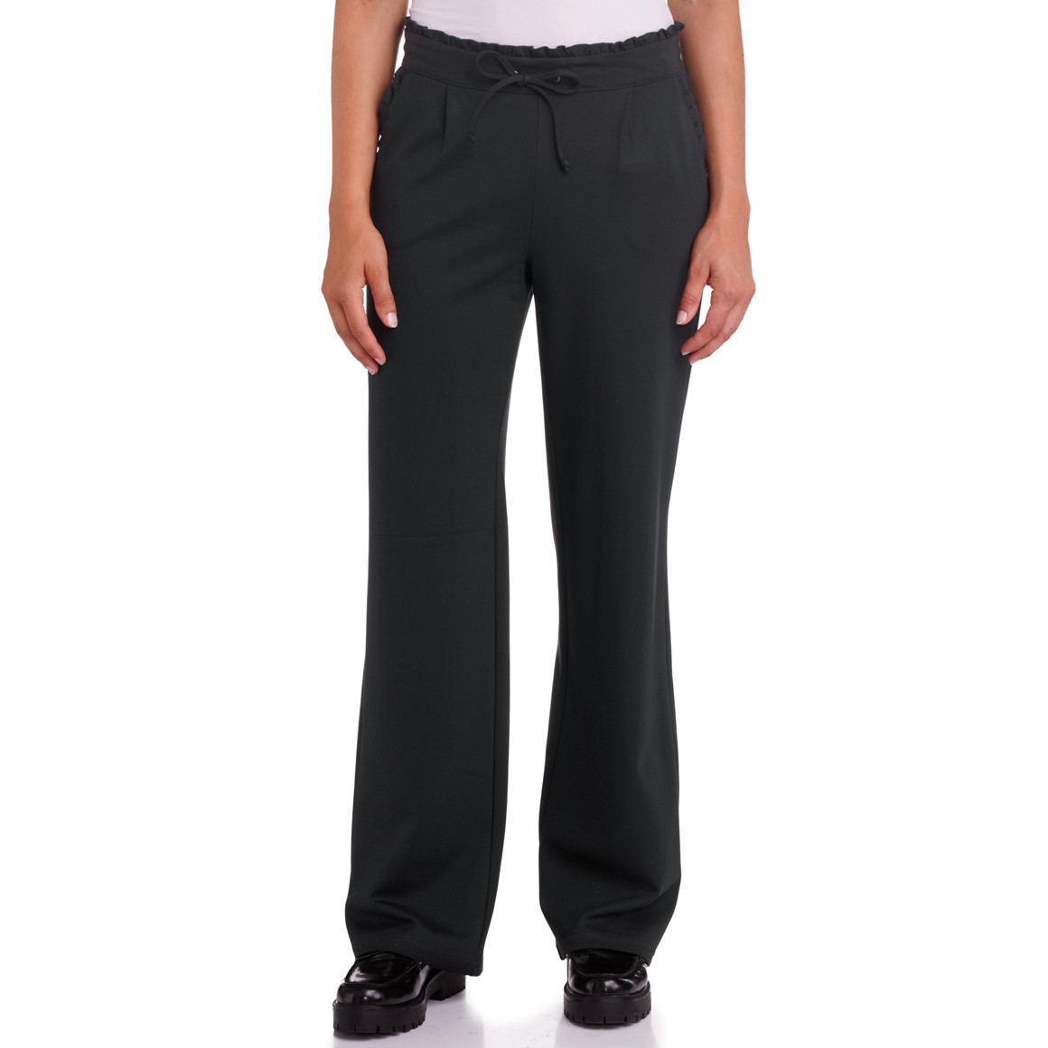 Joggingbroek voor dames met ruches