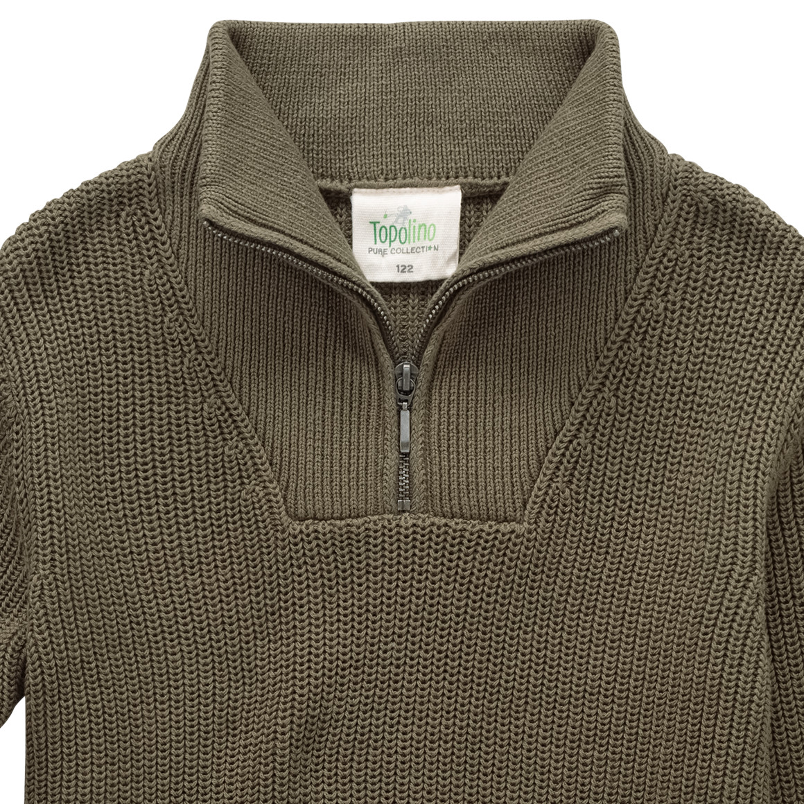 Jungen Stricktroyer aus Bio-Baumwolle