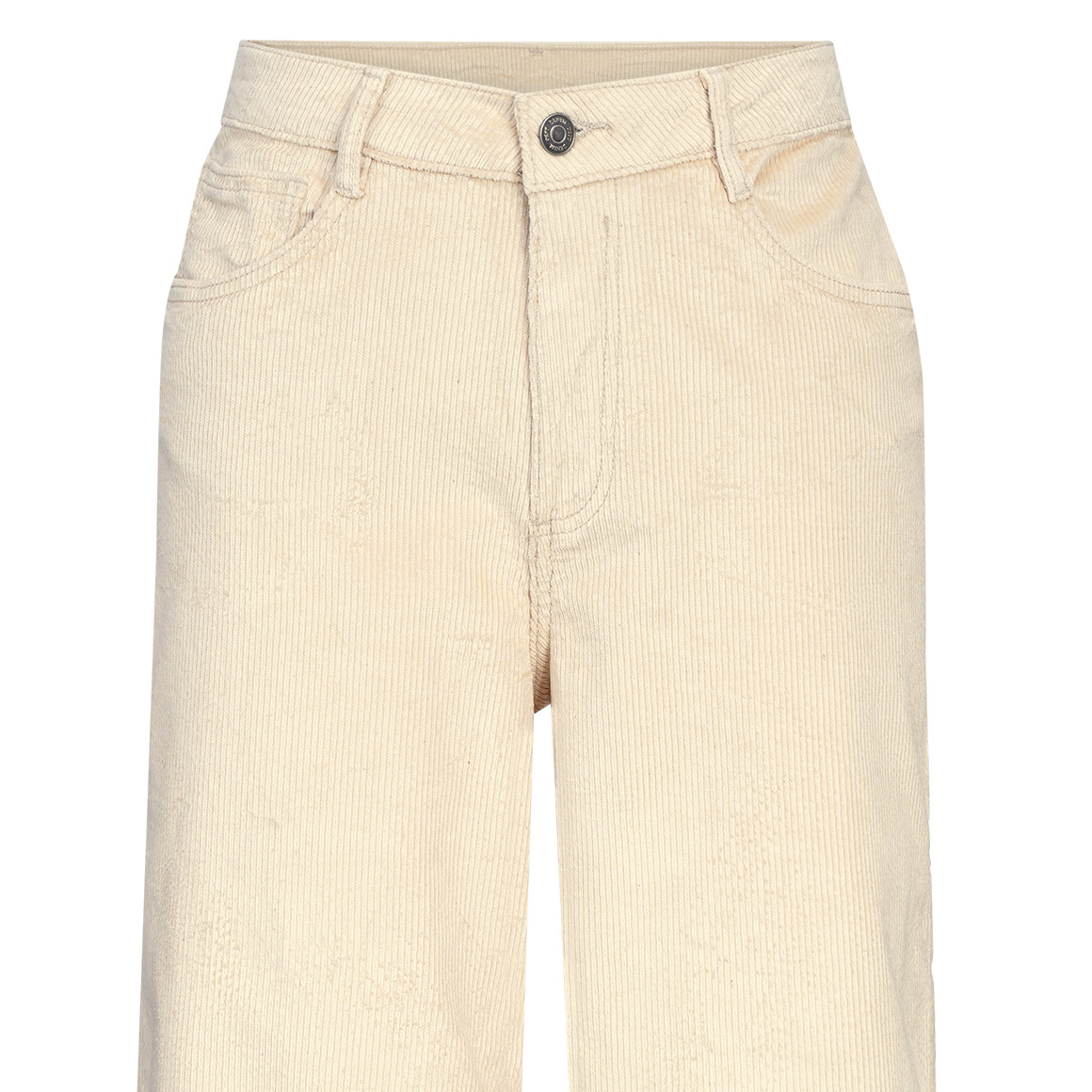 Damen Wide-Leg-Cordhose