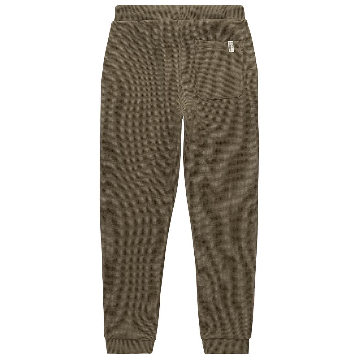 2 jongens joggingbroeken in wafel piqué