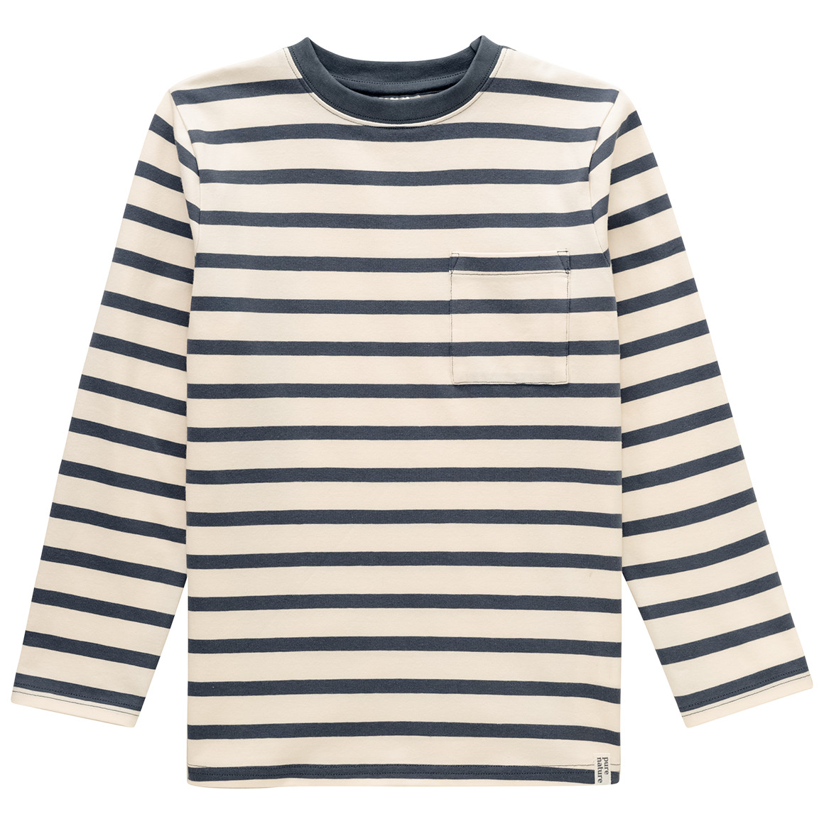 2 jongenshemden met lange mouwen en borstzak