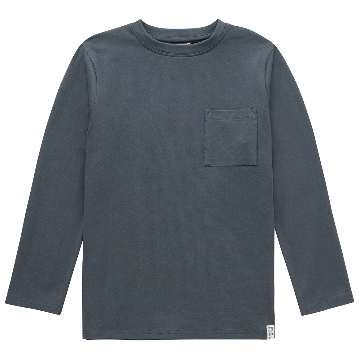 2 jongenshemden met lange mouwen en borstzak