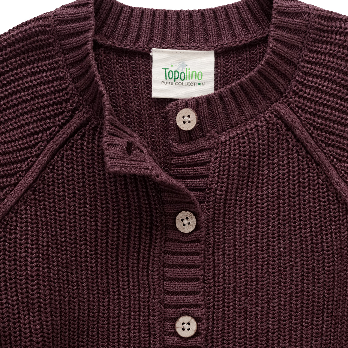 Meisjescardigan van biologisch katoen