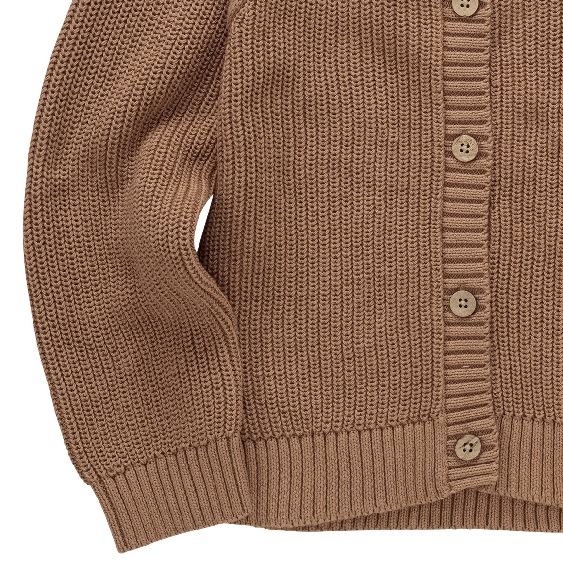Meisjescardigan van biologisch katoen