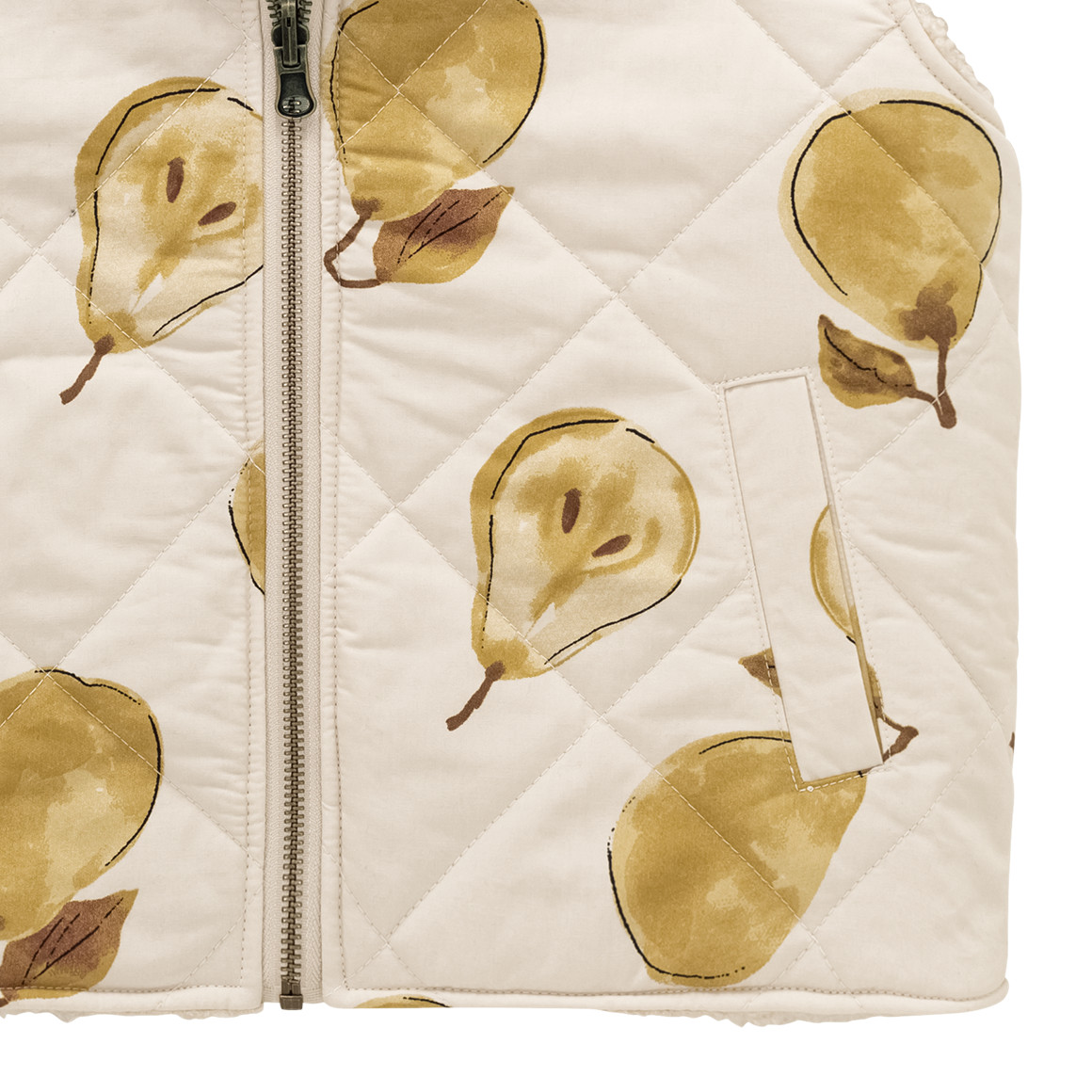 Omkeerbaar jongensgilet met teddybont