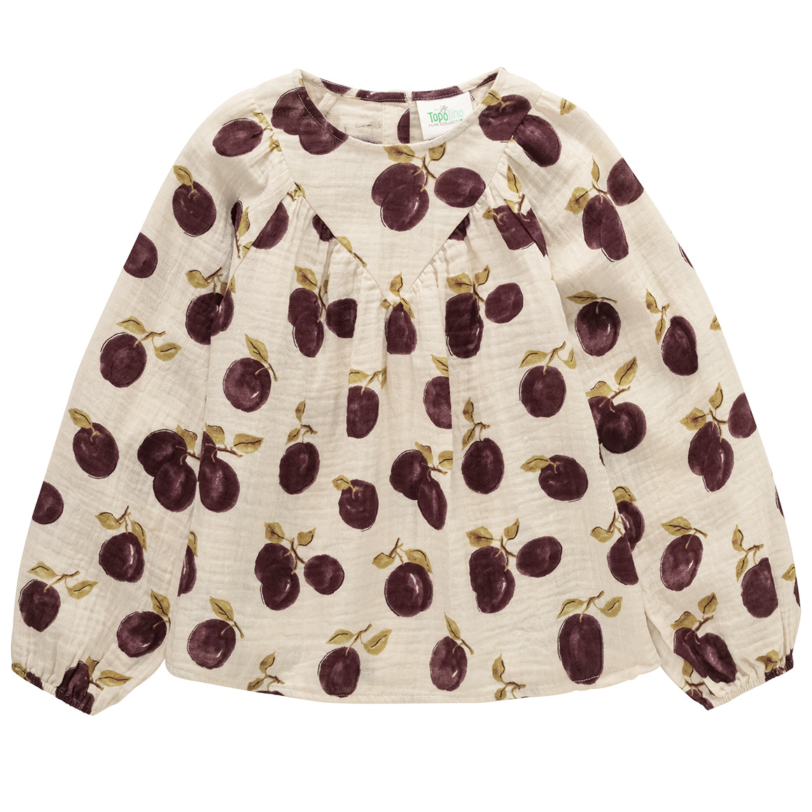 Mousseline meisjesblouse