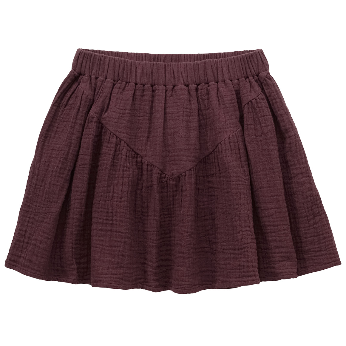 Mousseline meisjesrok van biologisch katoen