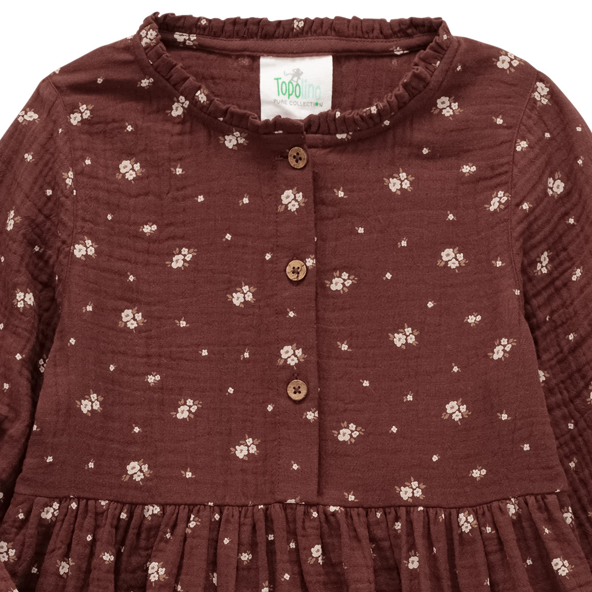 Mousseline jurk voor meisjes