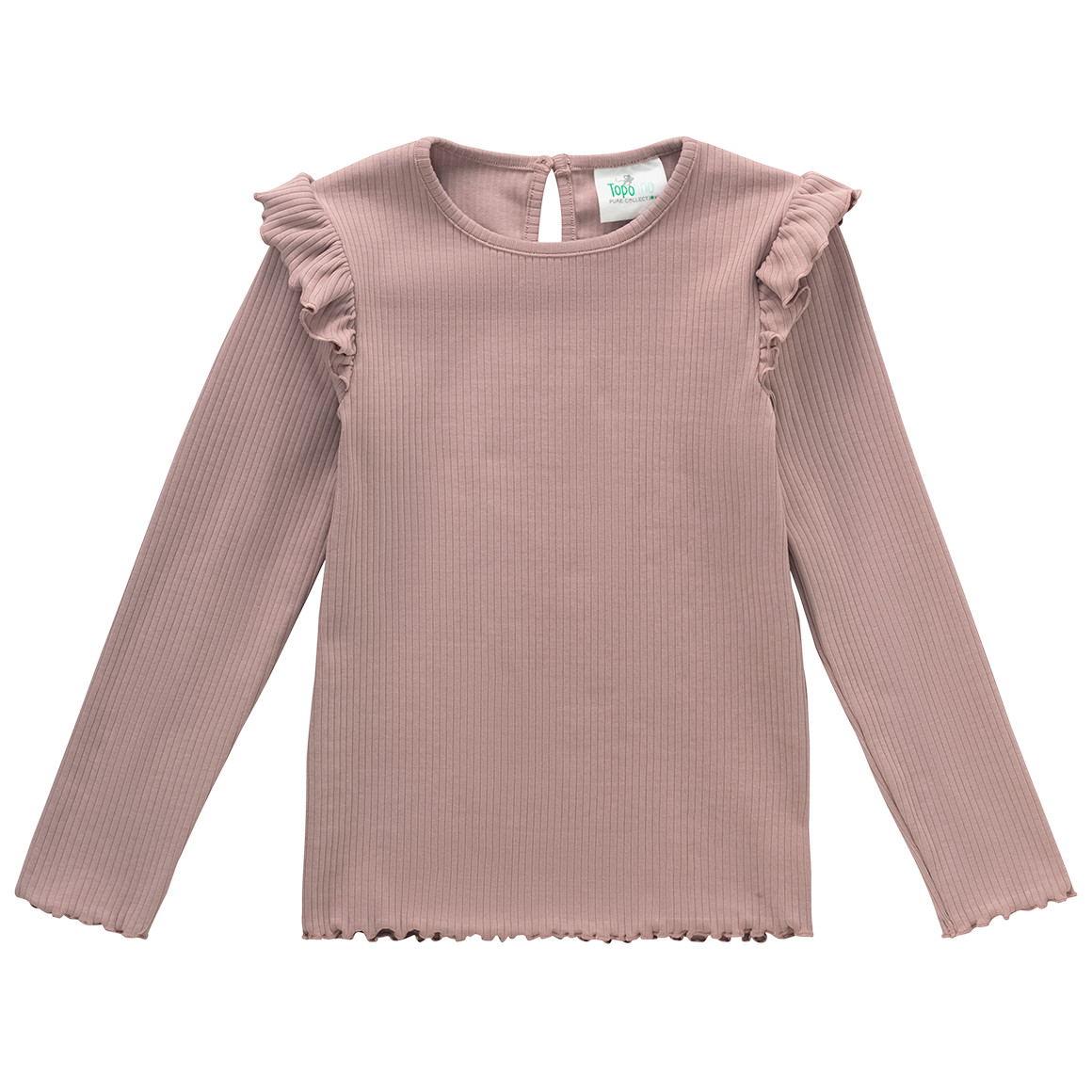 Meisjeshemd met lange mouwen