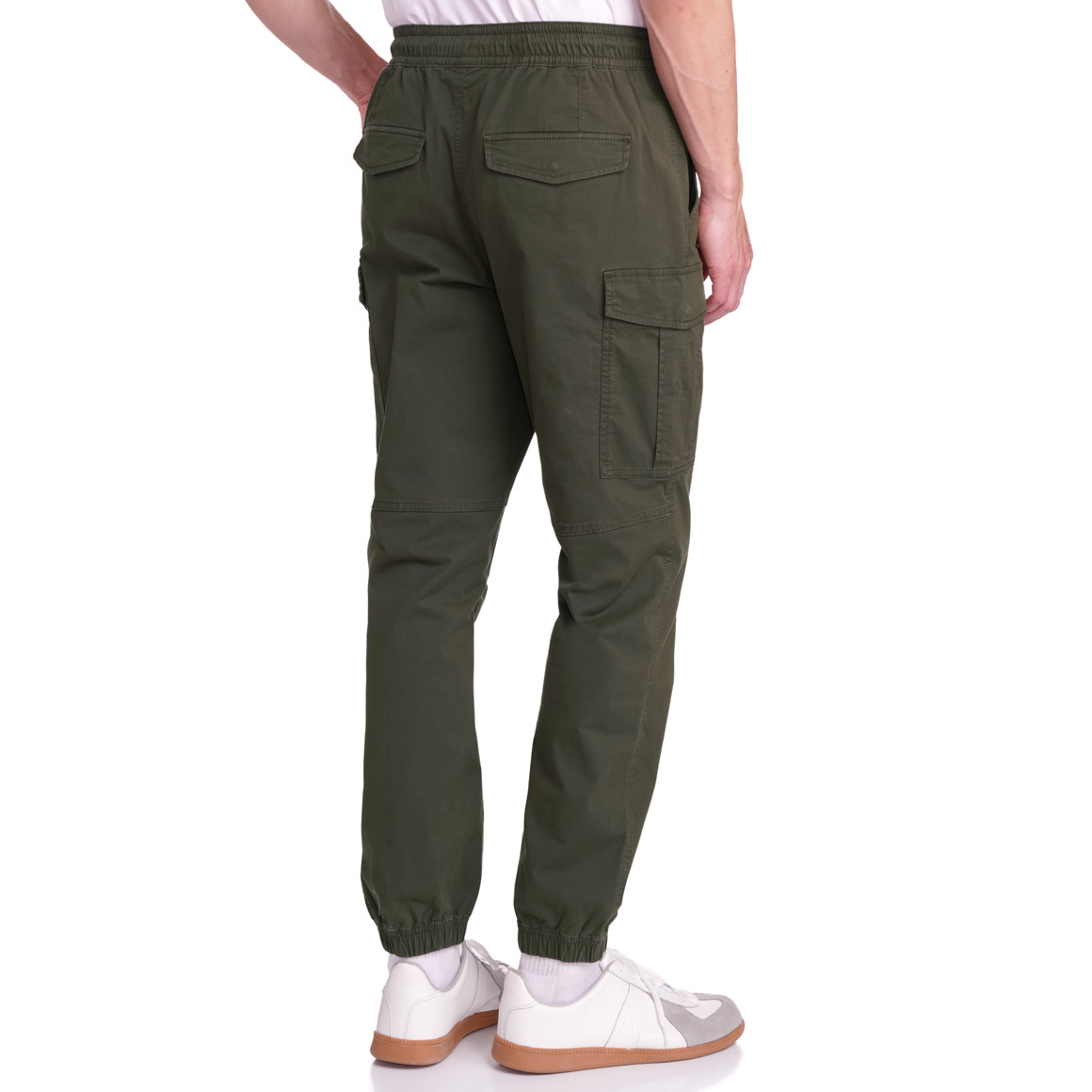 Herren Cargohose mit Elastikbund