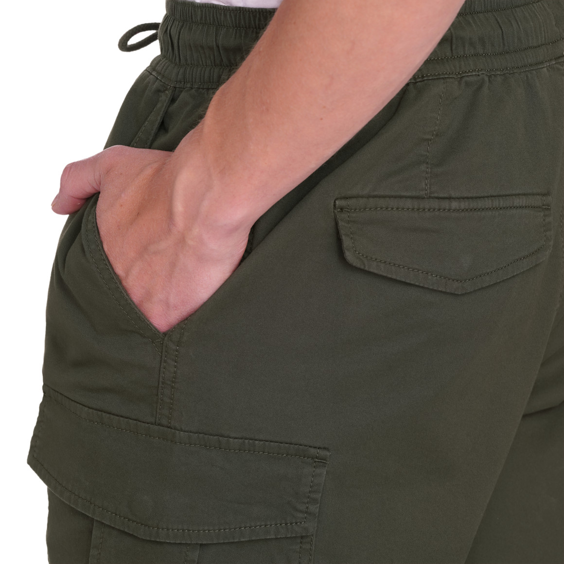 Herren Cargohose mit Elastikbund