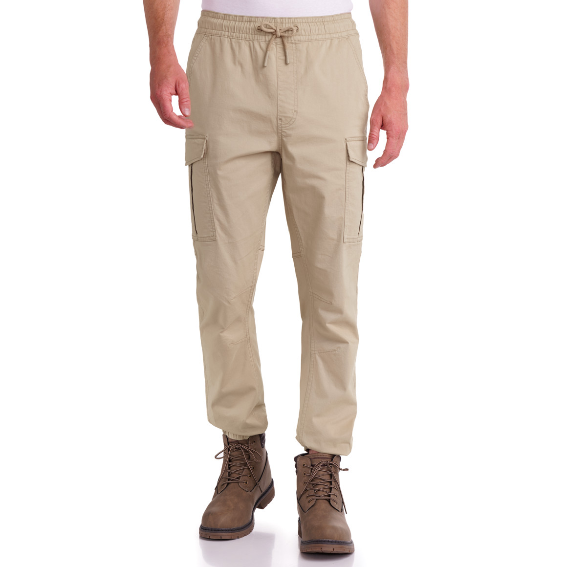 Herren Cargohose mit Elastikbund