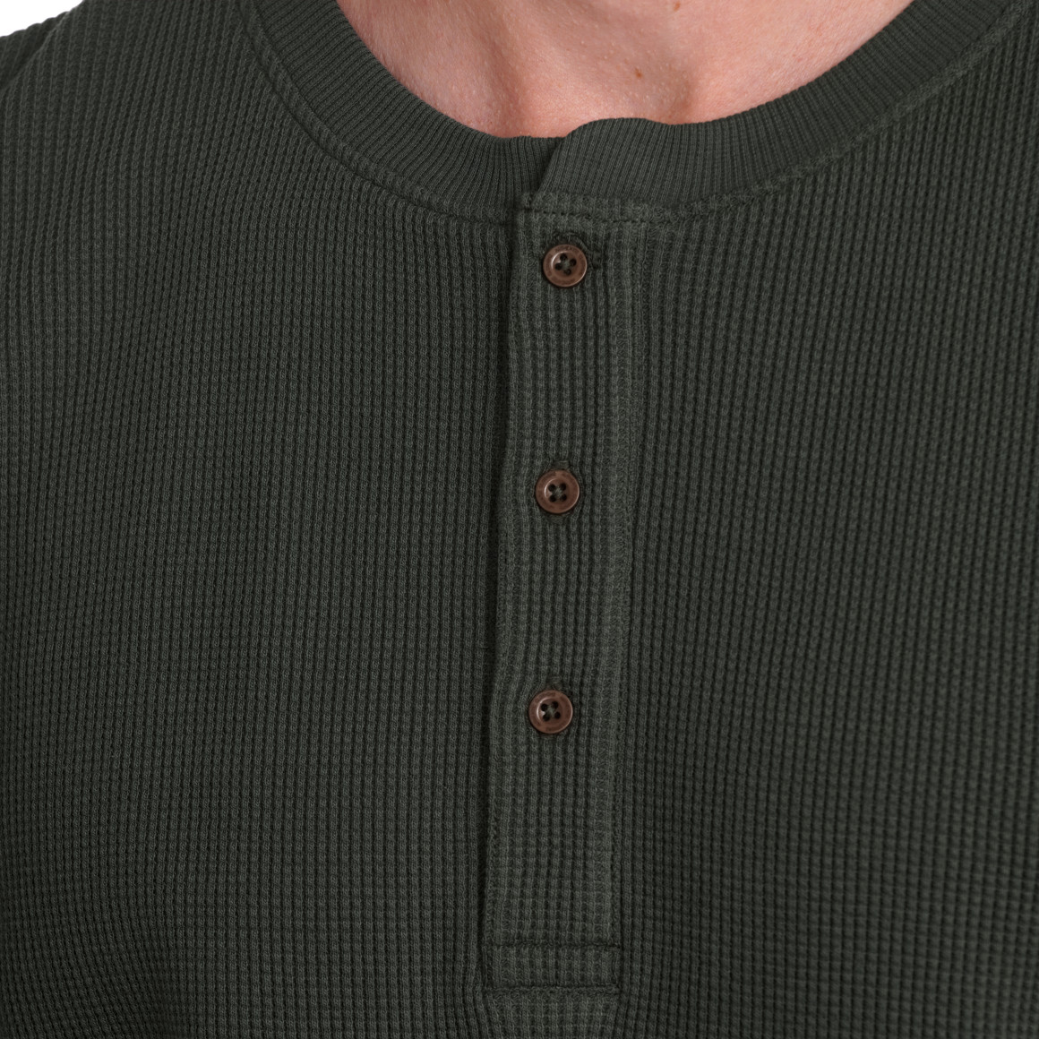 Herren Langarmshirt mit Struktur