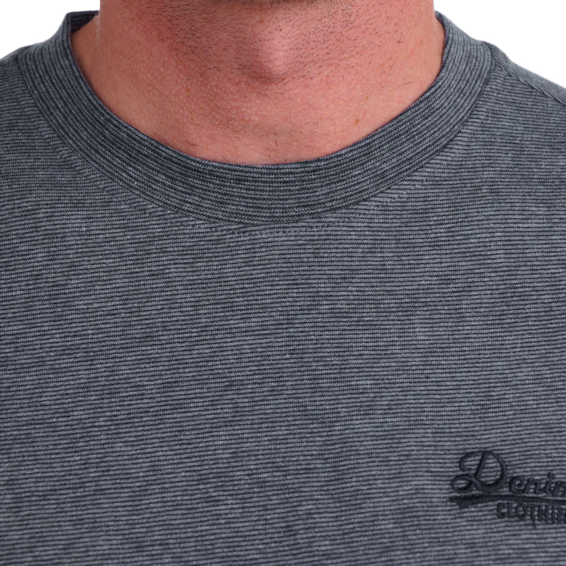 Heren-T-shirt met borduursel