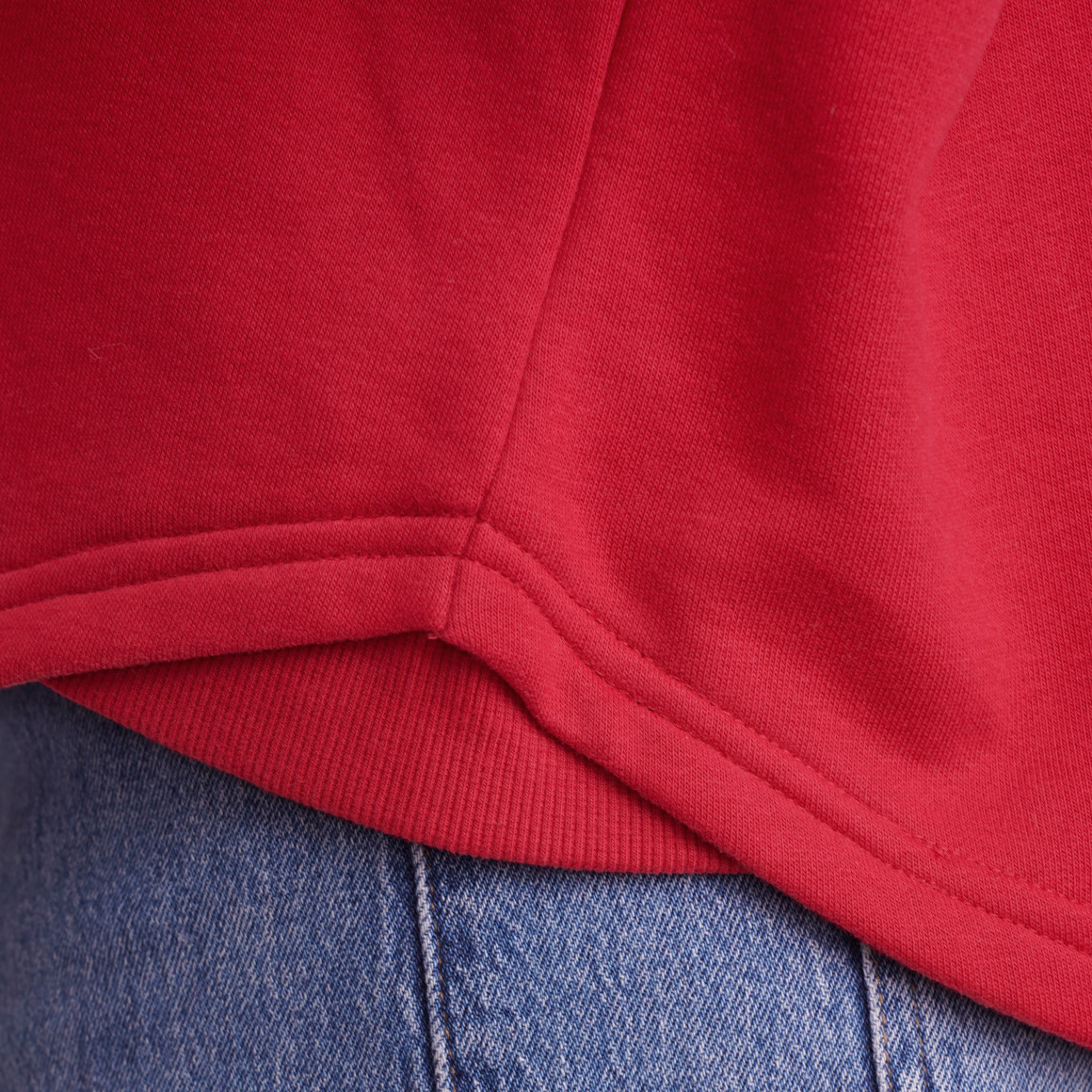 Dames hoodie met borduursel