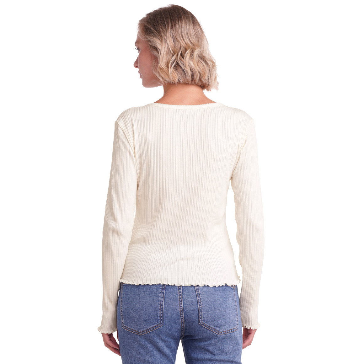 Damen Langarmshirt aus Bio-Baumwolle