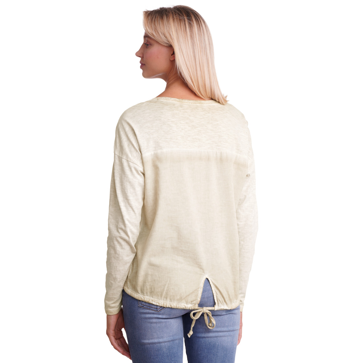 Dames shirt met lange mouwen