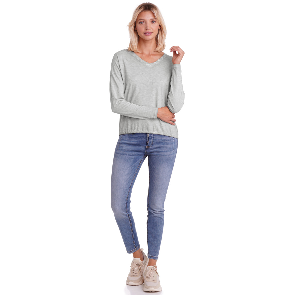 Dames shirt met lange mouwen