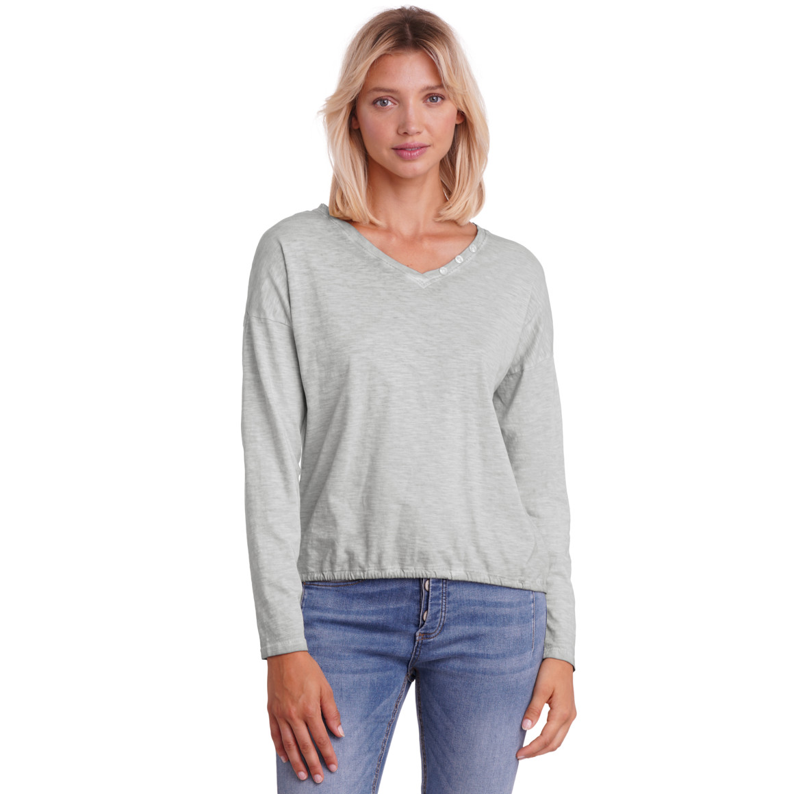 Dames shirt met lange mouwen