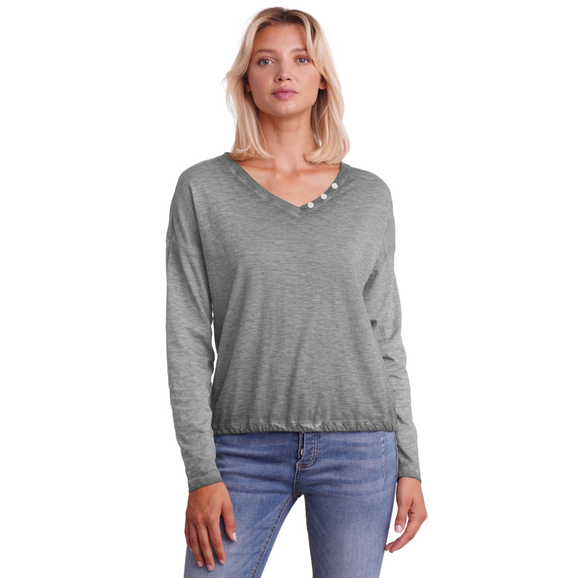 Dames shirt met lange mouwen