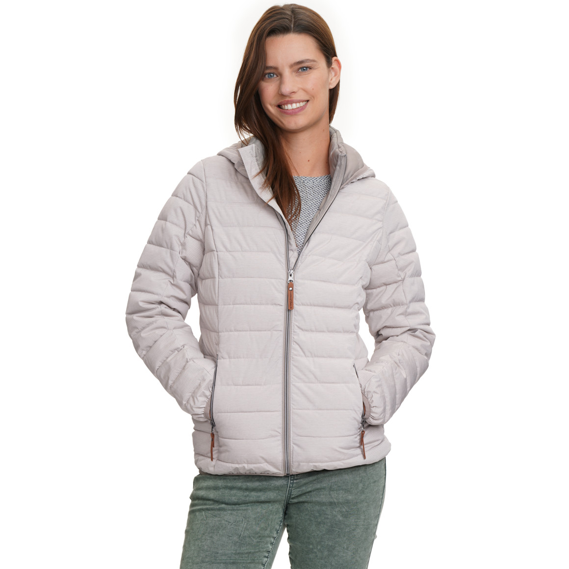 Damen Steppjacke mit Kapuze
