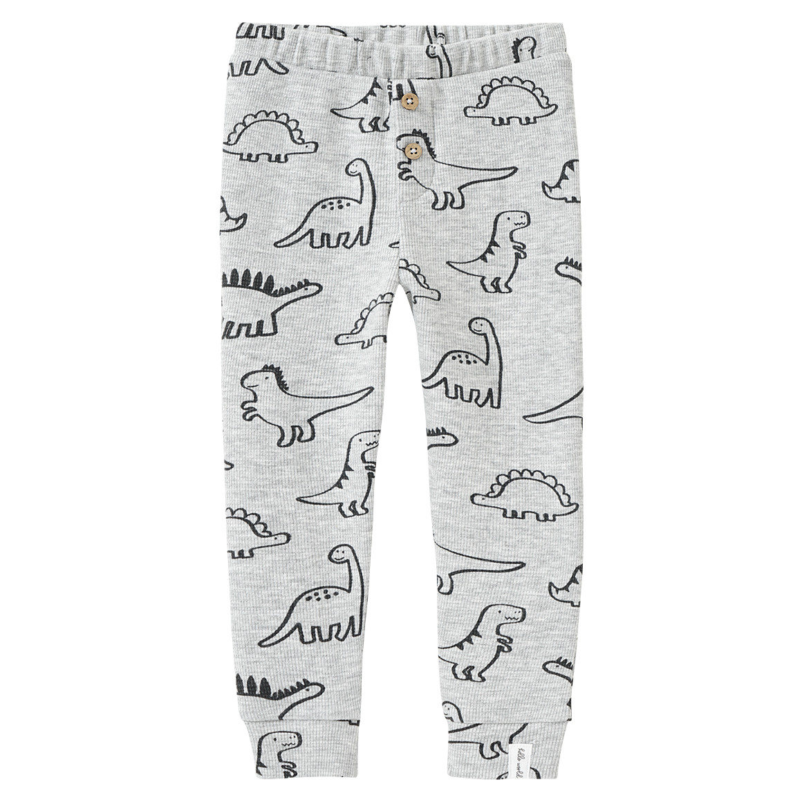 Baby legging met wafeltextuur