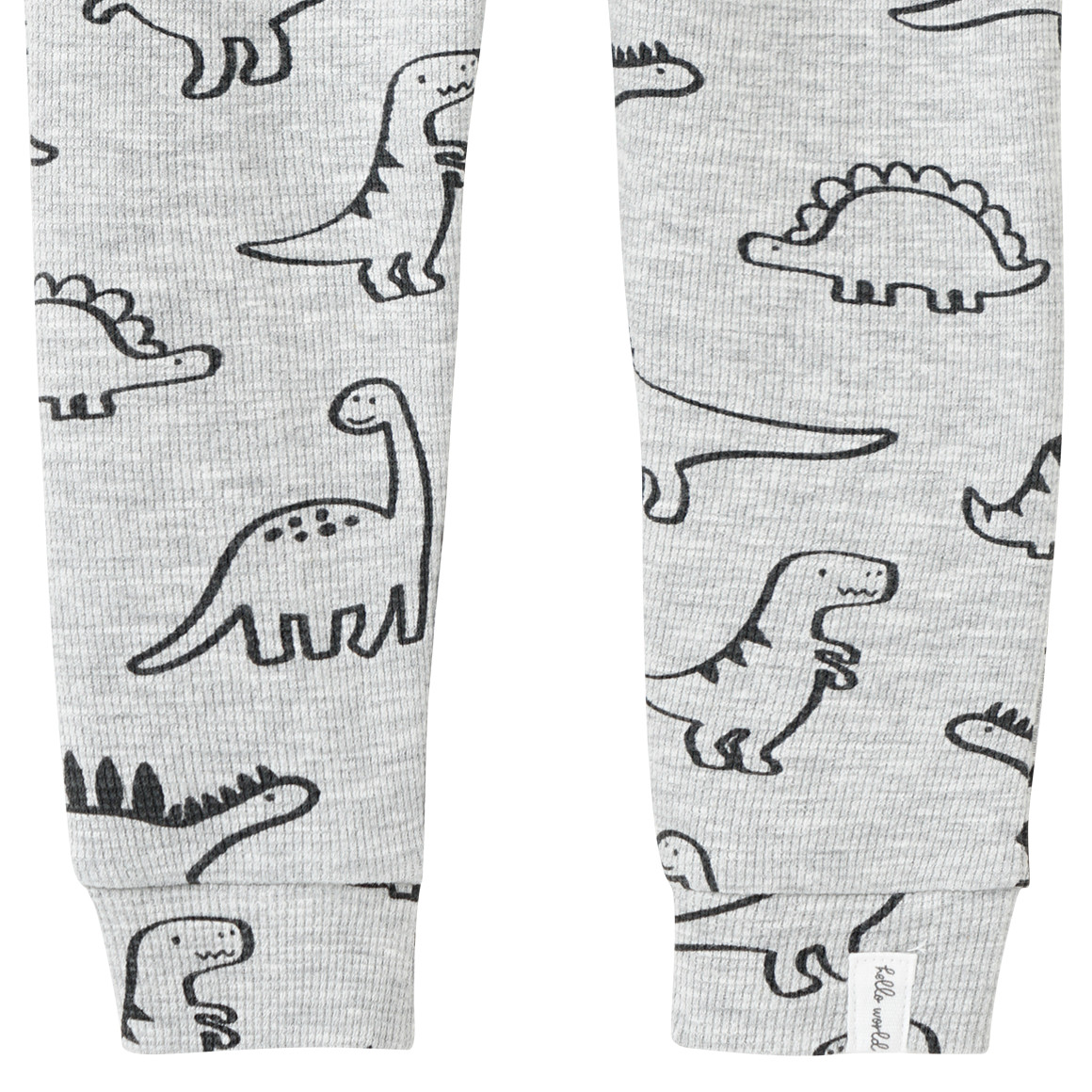 Baby legging met wafeltextuur