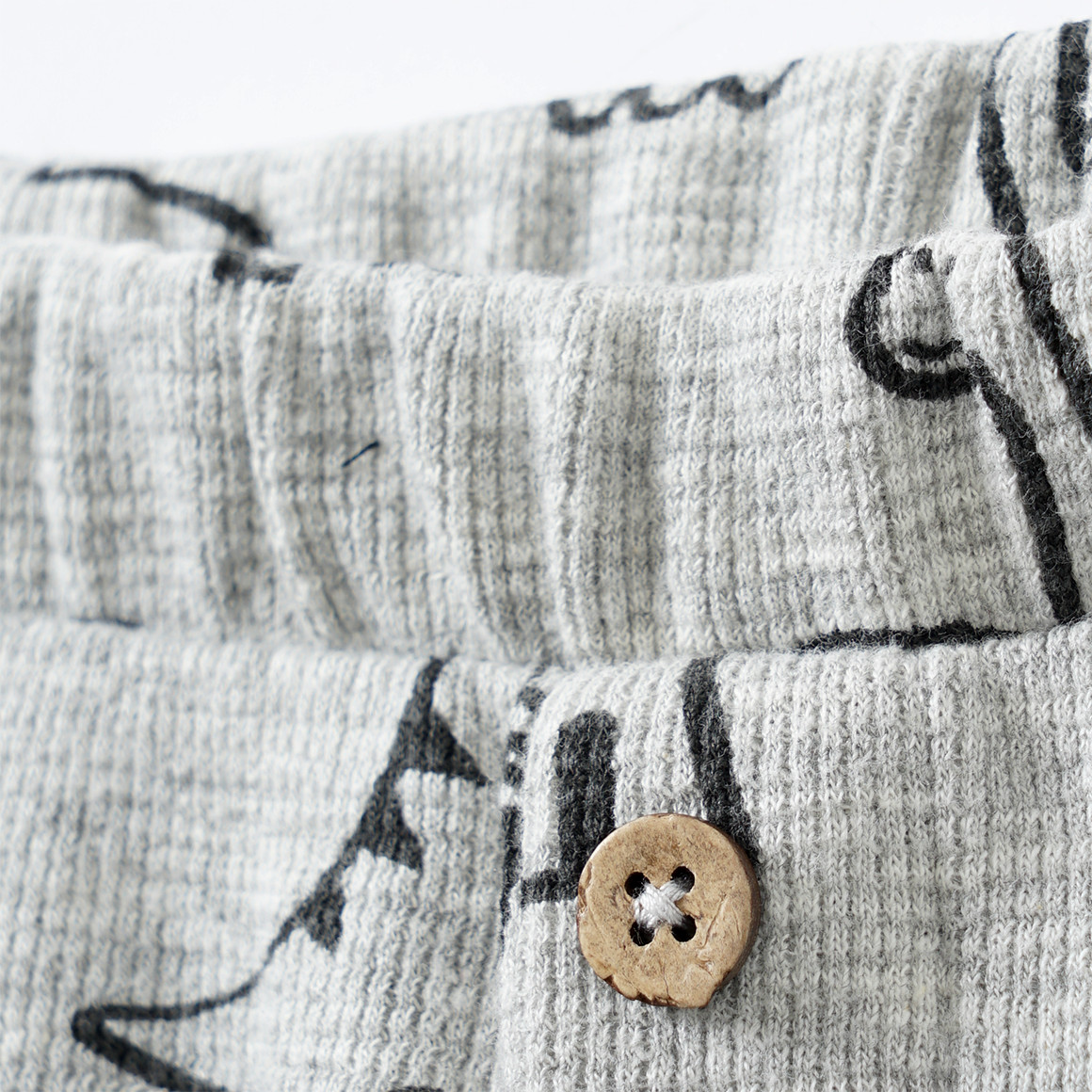 Baby legging met wafeltextuur