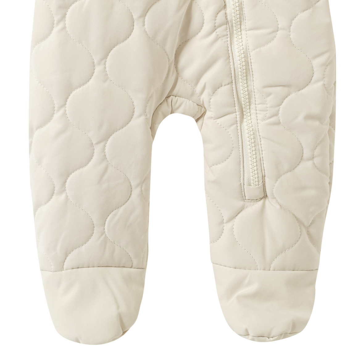 Pasgeboren jumpsuit met capuchon