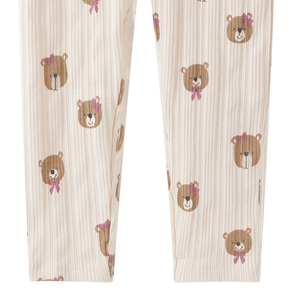 Babylegging met berenprint