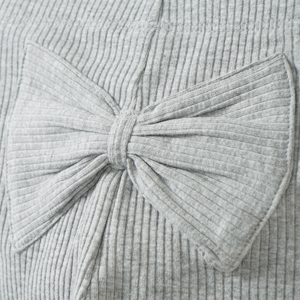 Baby legging met strikapplicatie