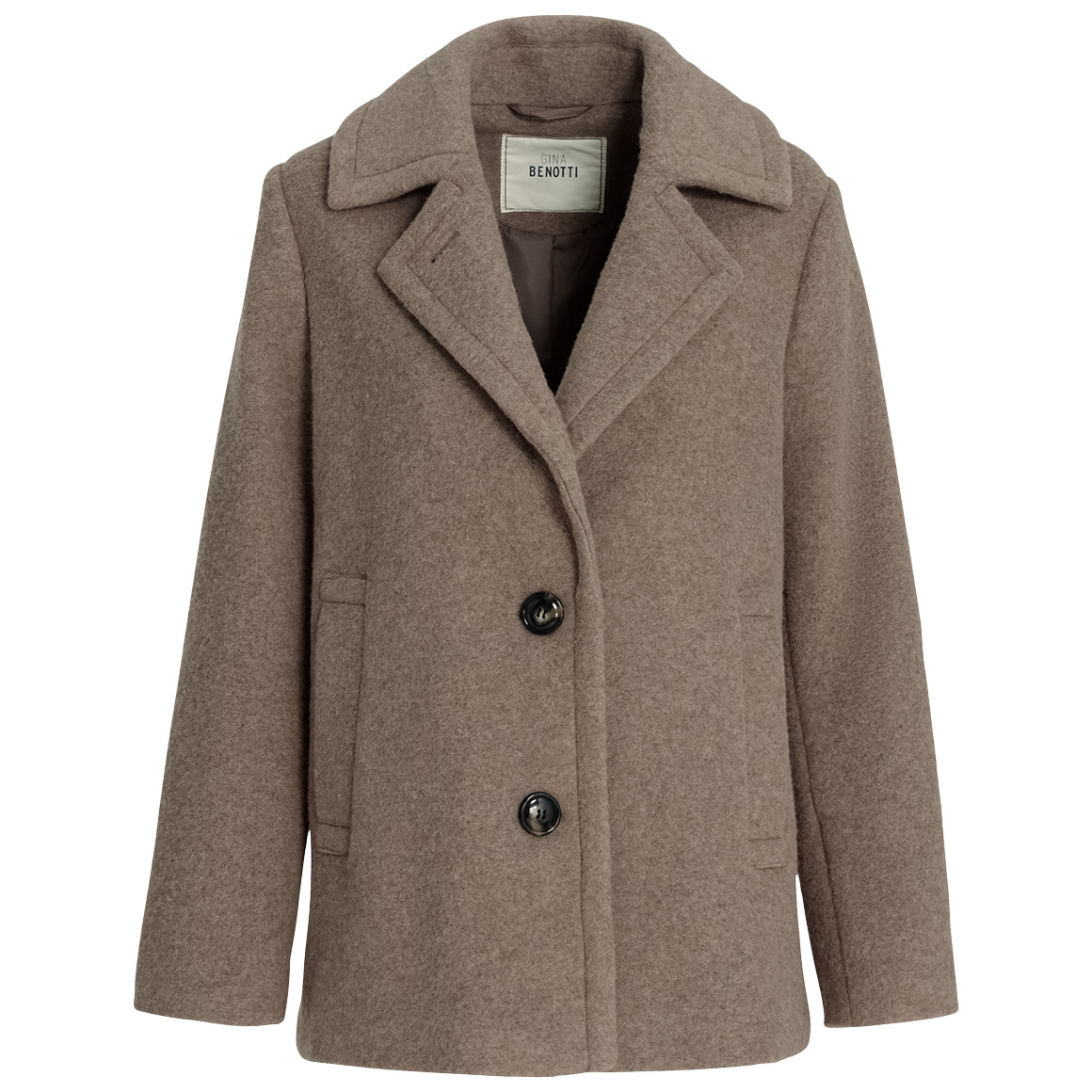 Jas voor dames met wol