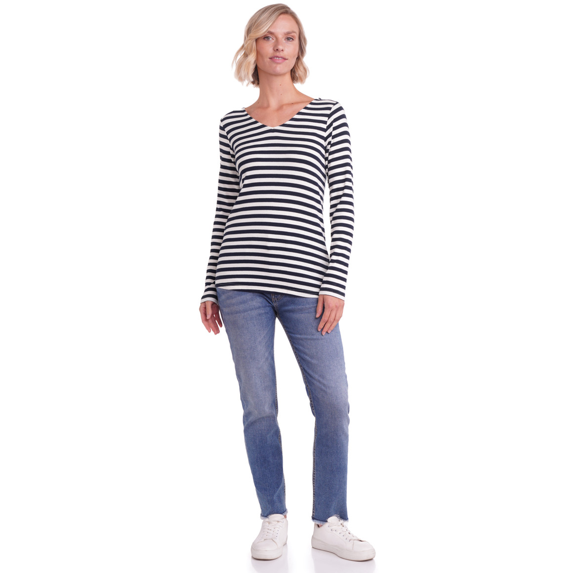 Dames shirt met lange mouwen