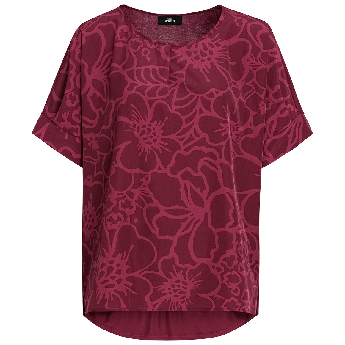 Damesblouse met oversized mouwen