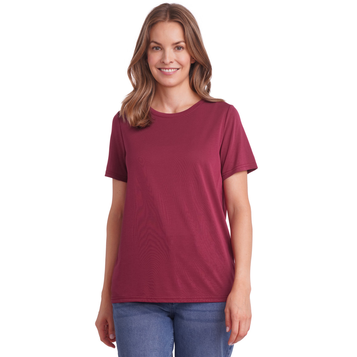 Damen T-Shirt im Basic-Look