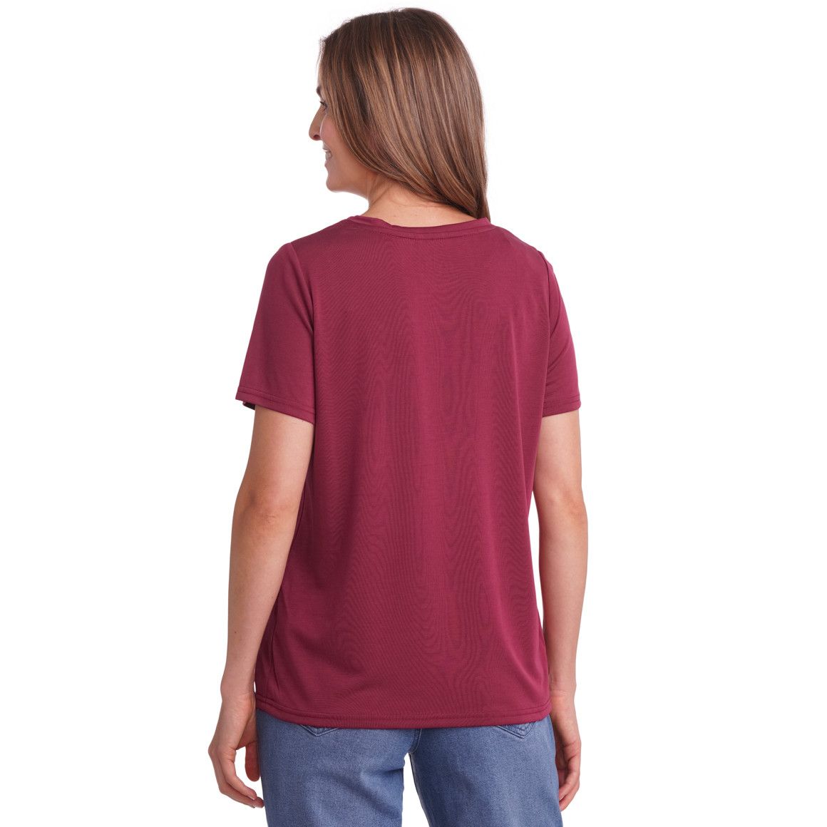 Damen T-Shirt im Basic-Look