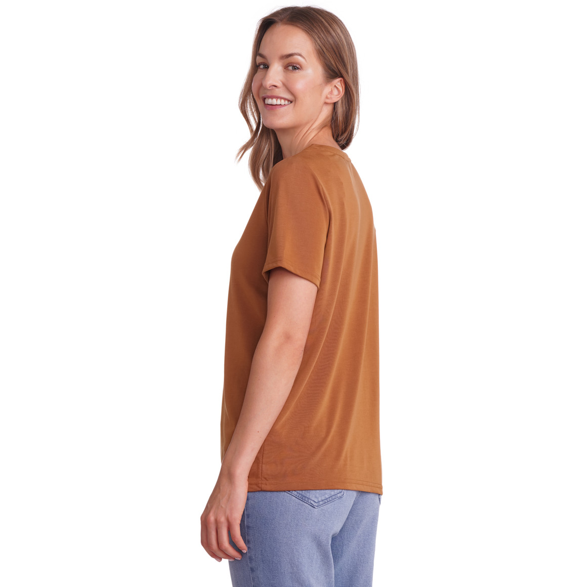 Damen T-Shirt im Basic-Look