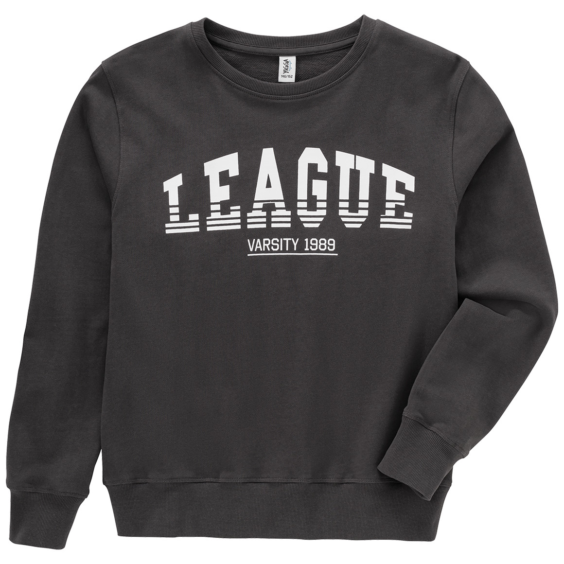 Jongens sweatshirt in universiteitsstijl