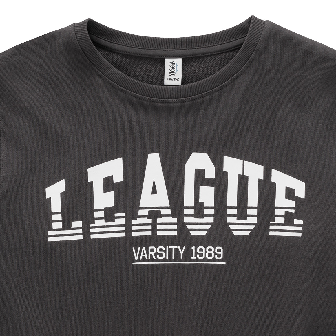 Jongens sweatshirt in universiteitsstijl