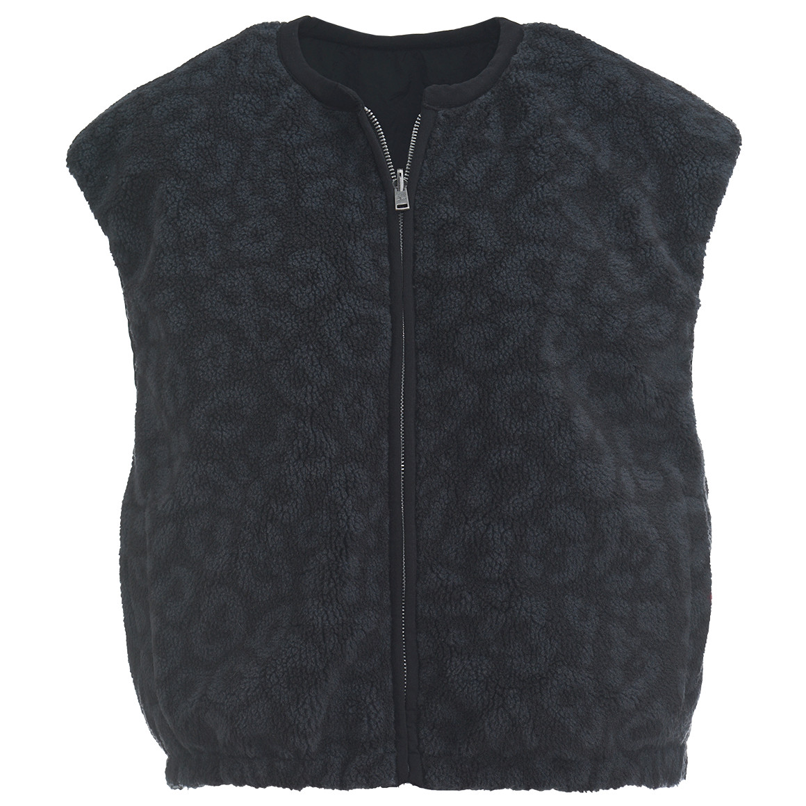 Damen Wendeweste mit Teddyplüsch