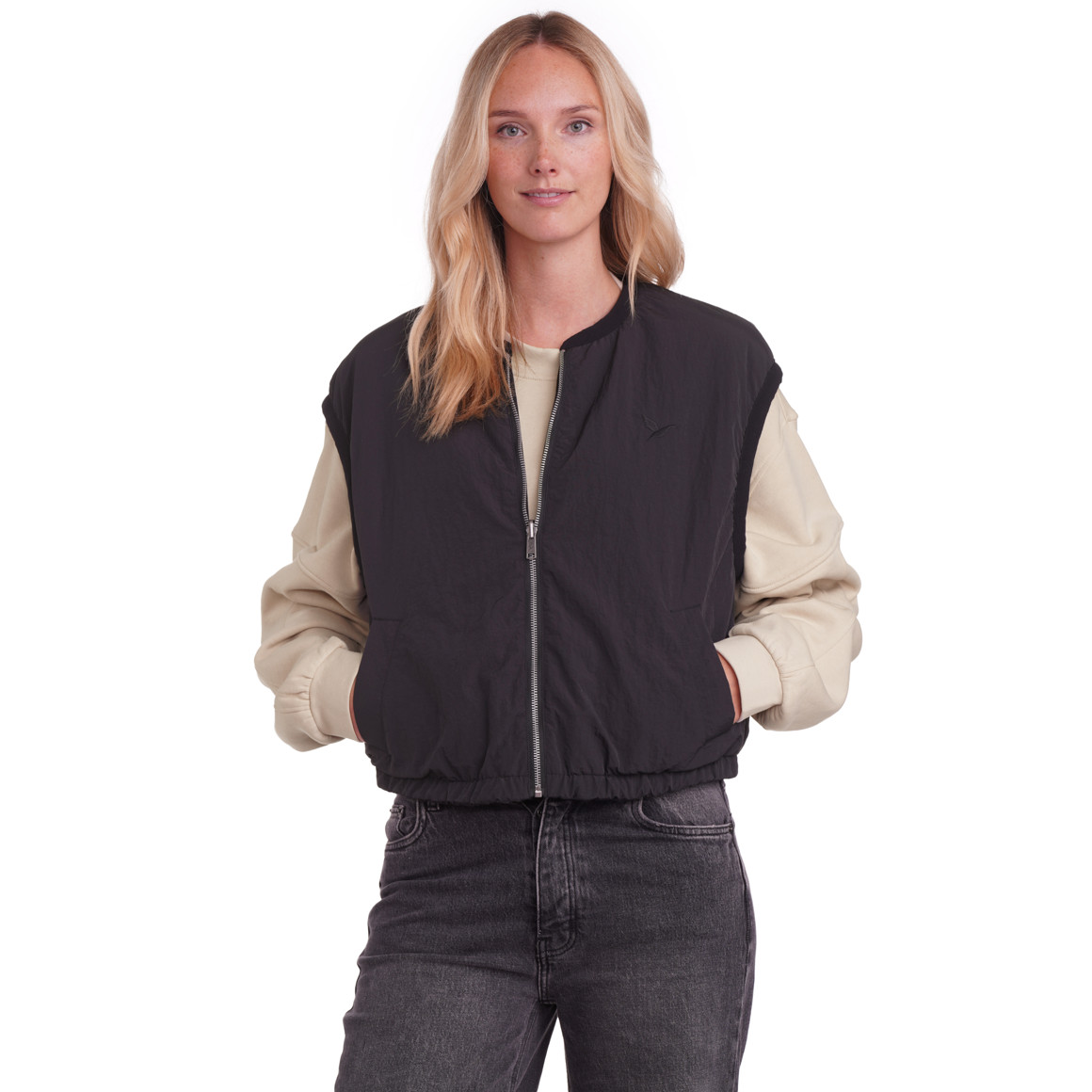 Damen Wendeweste mit Teddyplüsch