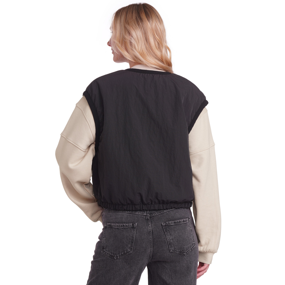 Damen Wendeweste mit Teddyplüsch