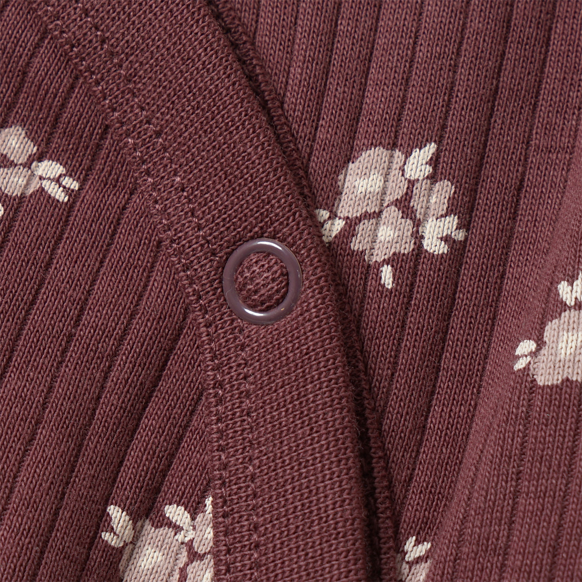 Babypyjama met geribbelde structuur